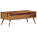 Mesa de centro de madera maciza de sheesham 100x50x39 cm