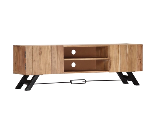 vidaXL Mueble de TV madera maciza de acacia 140x30x45 cm