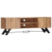 vidaXL Mueble de TV madera maciza de acacia 140x30x45 cm