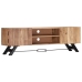 vidaXL Mueble de TV madera maciza de acacia 140x30x45 cm