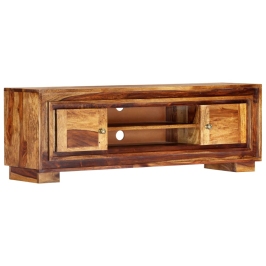 Mueble de TV madera maciza de sheesham 118x30x40 cm