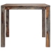 Mesa de comedor de madera maciza de sheesham gris 180x90x76 cm