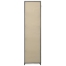 Armario plegable de tela color crema 110x45x175 cm