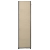 Armarios plegables 2 unidades de tela color crema 110x45x175 cm