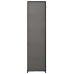 Armarios plegables 2 unidades de tela gris 110x45x175 cm