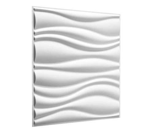 WallArt Paneles de pared 3D 24 uds GA-WA04 diseño Waves