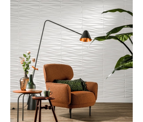 WallArt Paneles de pared 3D 24 uds GA-WA04 diseño Waves