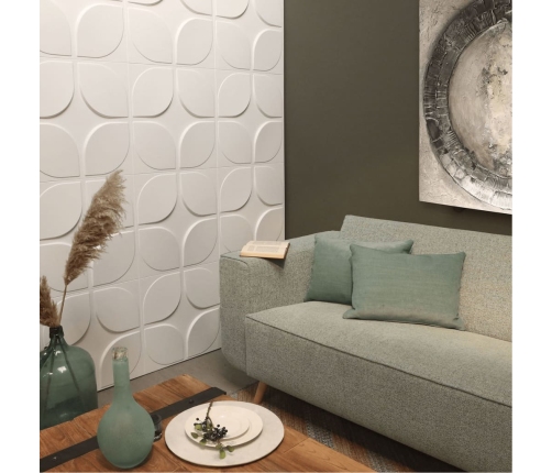 WallArt Paneles de pared 3D 24 uds GA-WA06 diseño Sweeps