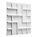 WallArt Paneles de pared 3D 24 uds GA-WA16 diseño Tetris