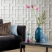 WallArt Paneles de pared 3D 24 uds GA-WA16 diseño Tetris