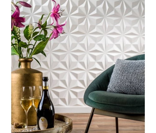 WallArt Paneles de pared 3D 24 uds GA-WA17 diseño Cullinans