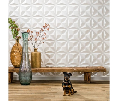 WallArt Paneles de pared 3D 24 uds GA-WA17 diseño Cullinans