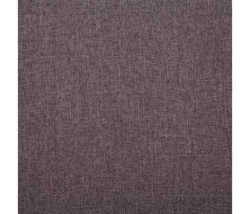 Sofá de 2 plazas de tela color gris taupe