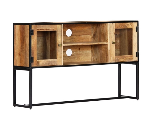 Mueble para TV de madera maciza reciclada 120x30x75 cm