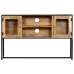 Mueble para TV de madera maciza reciclada 120x30x75 cm