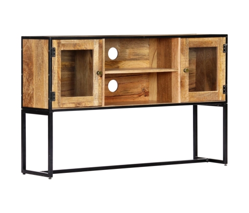 Mueble para TV de madera maciza reciclada 120x30x75 cm