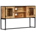 Mueble para TV de madera maciza reciclada 120x30x75 cm