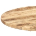 Mesa auxiliar madera de mango y hierro fundido 60x(46-63) cm