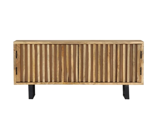 Mueble para TV madera maciza de mango 90x30x40 cm