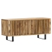 Mueble para TV madera maciza de mango 90x30x40 cm