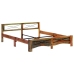 vidaXL Estructura de cama de madera maciza reciclada 180x200 cm