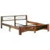 vidaXL Estructura de cama de madera maciza reciclada 180x200 cm