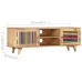 vidaXL Mueble de TV de madera maciza de mango 120x30x40 cm