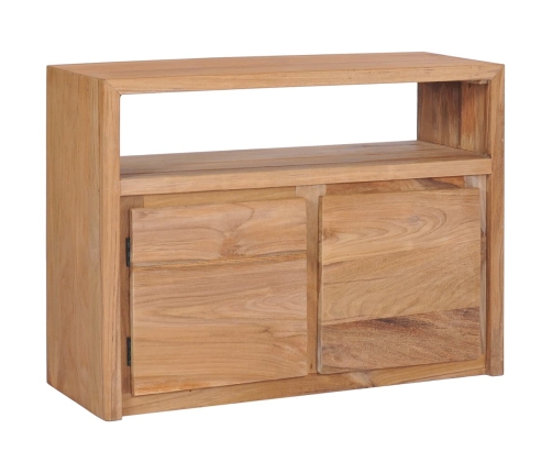 Aparador de madera maciza de teca 80x30x60 cm