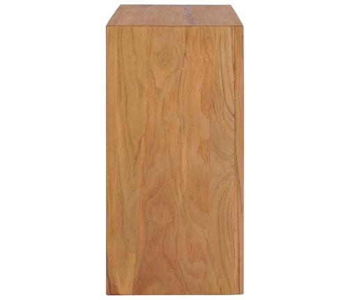 Aparador de madera maciza de teca 80x30x60 cm