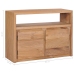 Aparador de madera maciza de teca 80x30x60 cm