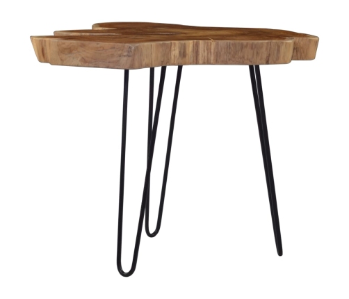 Mesa de centro de madera de teca (60-70)x45 cm