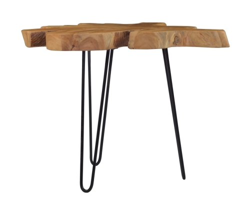 Mesa de centro de madera de teca (60-70)x45 cm