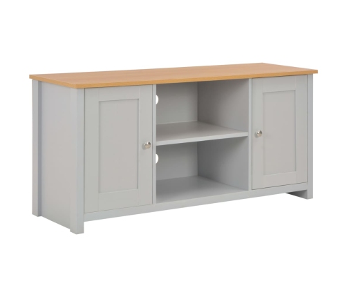 Mueble de TV gris 120x39x58 cm