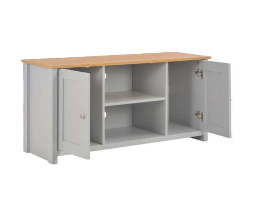 Mueble de TV gris 120x39x58 cm