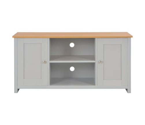 Mueble de TV gris 120x39x58 cm