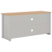 Mueble de TV gris 120x39x58 cm