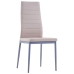 Conjunto de mesa y sillas de comedor 7 piezas color capuchino