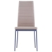 Conjunto de mesa y sillas de comedor 7 piezas color capuchino
