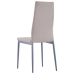 Conjunto de mesa y sillas de comedor 7 piezas color capuchino