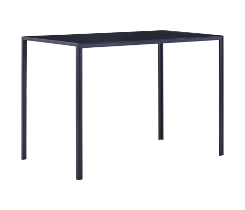 Conjunto de mesa y sillas de comedor 5 piezas azul