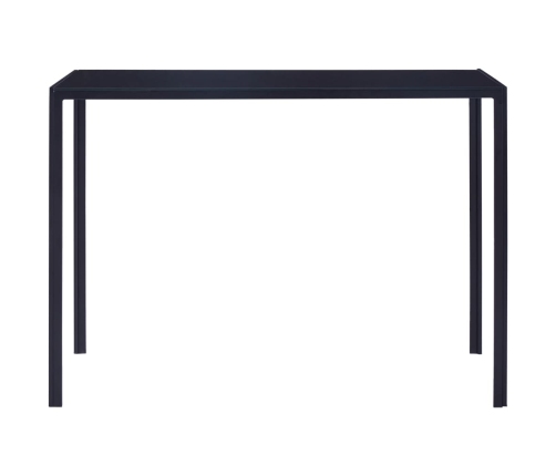 Conjunto de mesa y sillas de comedor 5 piezas azul