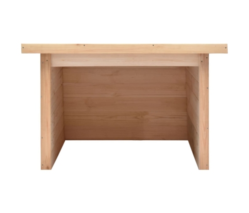 Cobertizo para cortacésped madera maciza de pino 92x104x59,5 cm