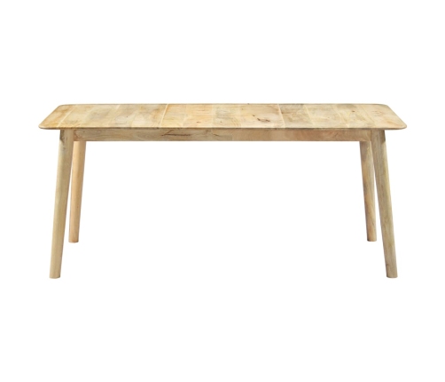 vidaXL Mesa de comedor de madera maciza de mango 180x90x76 cm