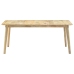 Mesa de comedor de madera maciza de mango 180x90x76 cm