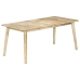 vidaXL Mesa de comedor de madera maciza de mango 180x90x76 cm