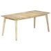 Mesa de comedor de madera maciza de mango 180x90x76 cm