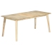 Mesa de comedor de madera maciza de mango 180x90x76 cm