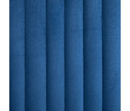 Sillas de comedor 2 unidades terciopelo azul