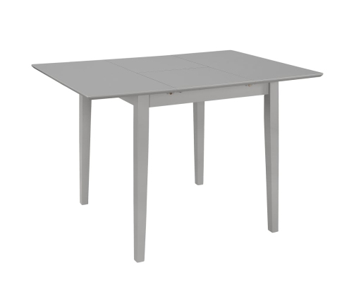 Juego de muebles de comedor 3 piezas MDF gris