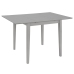 Juego de muebles de comedor 3 piezas MDF gris